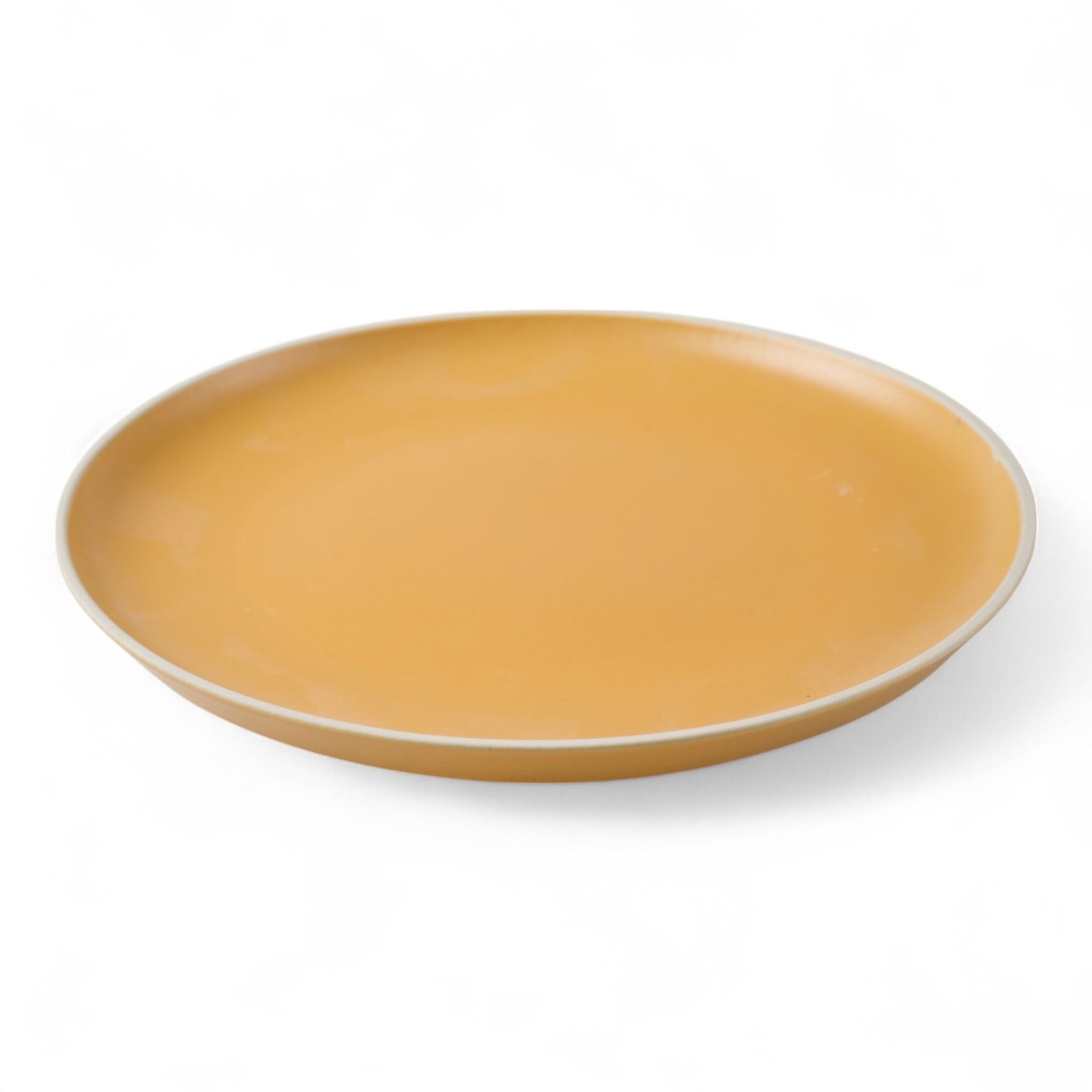Porcelain Dinner Plate - Sanday Series, Yellow - 27cm Diameter-1
