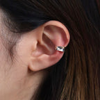 Hammered Ear Cuff-2