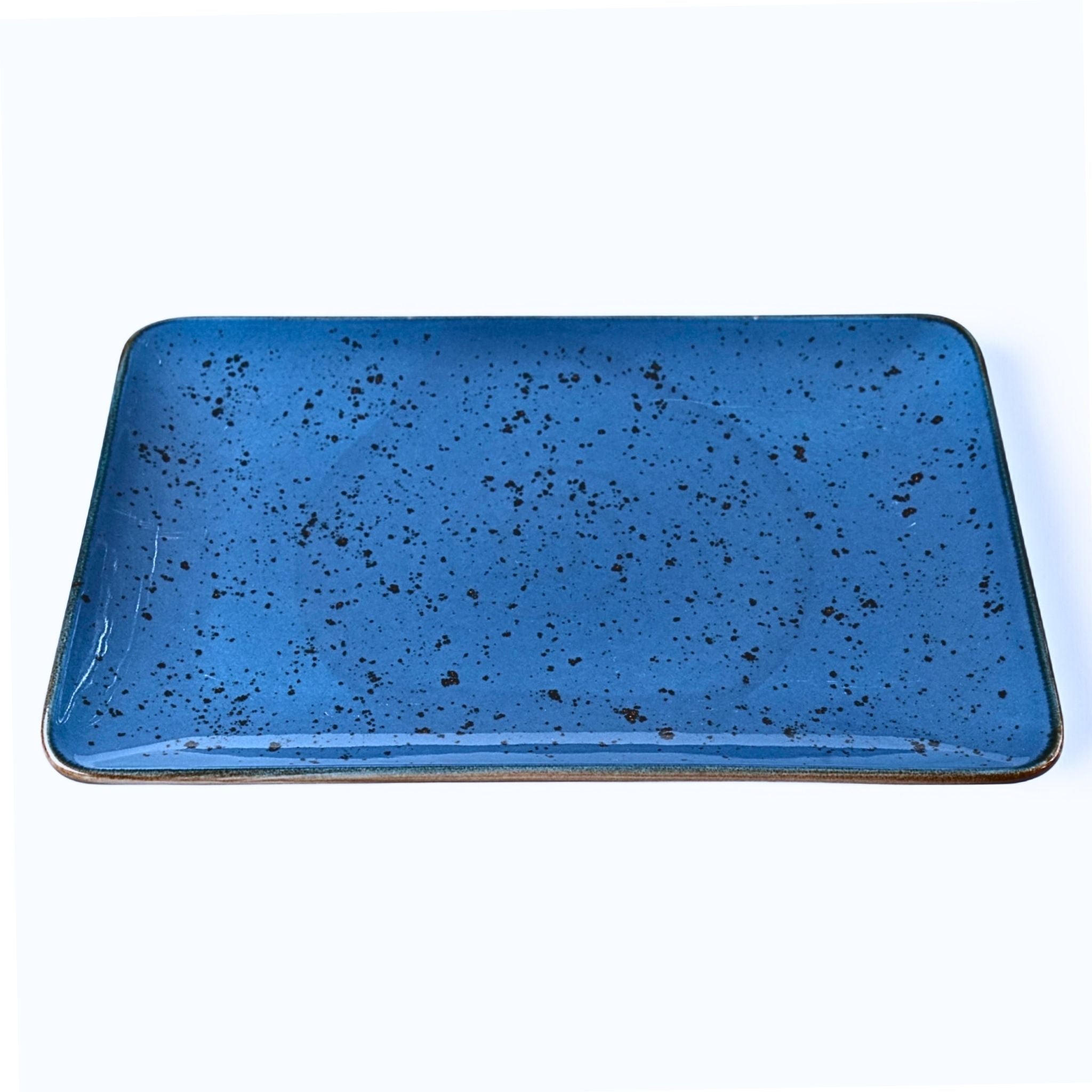 Porcelain Serving Plate – Fairlie, Blue – 30x20cm-2