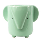 Ceramic Elephant Planter Animals Elephant 13cm-0