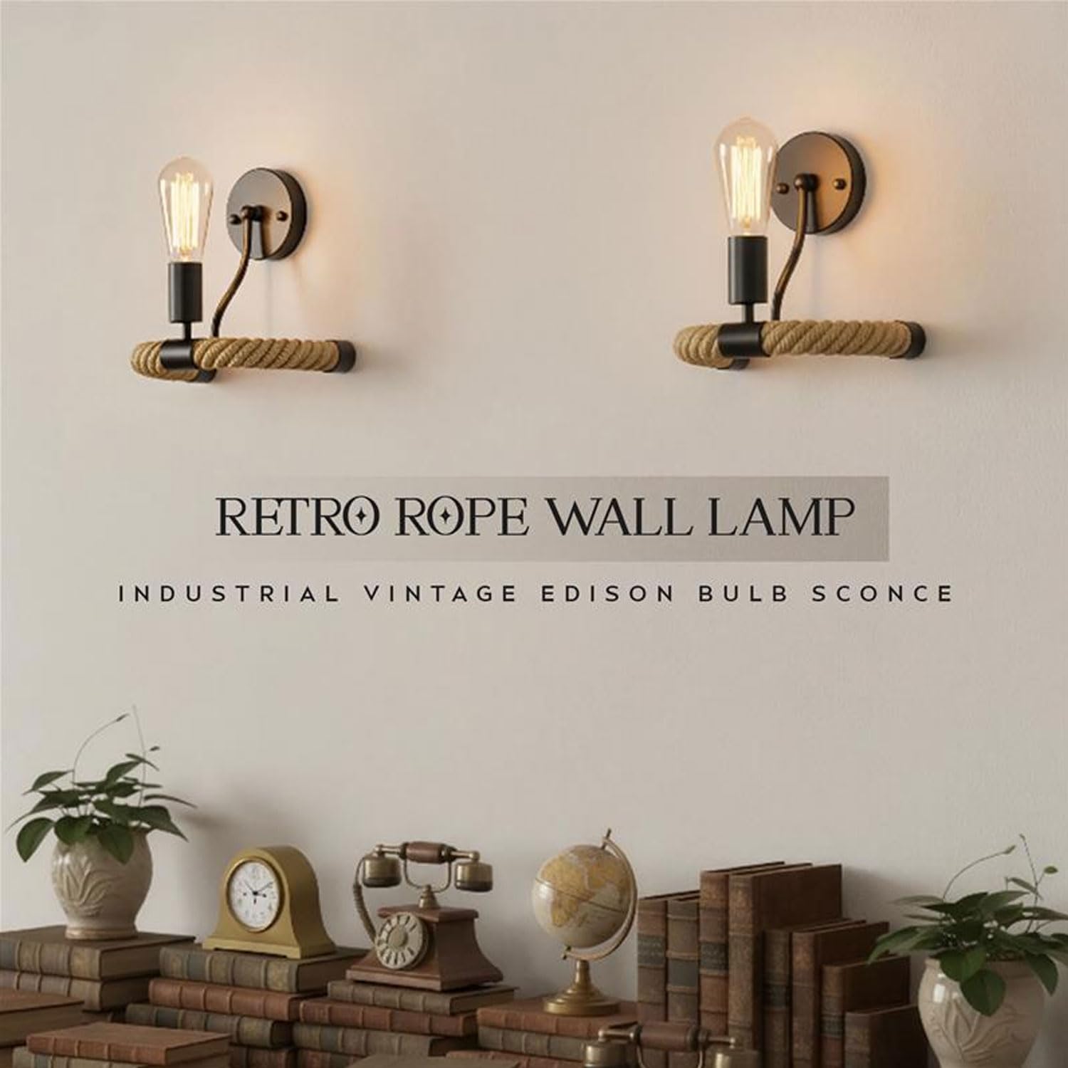 Retro Vintage Industrial Wall Lamp~6350-3