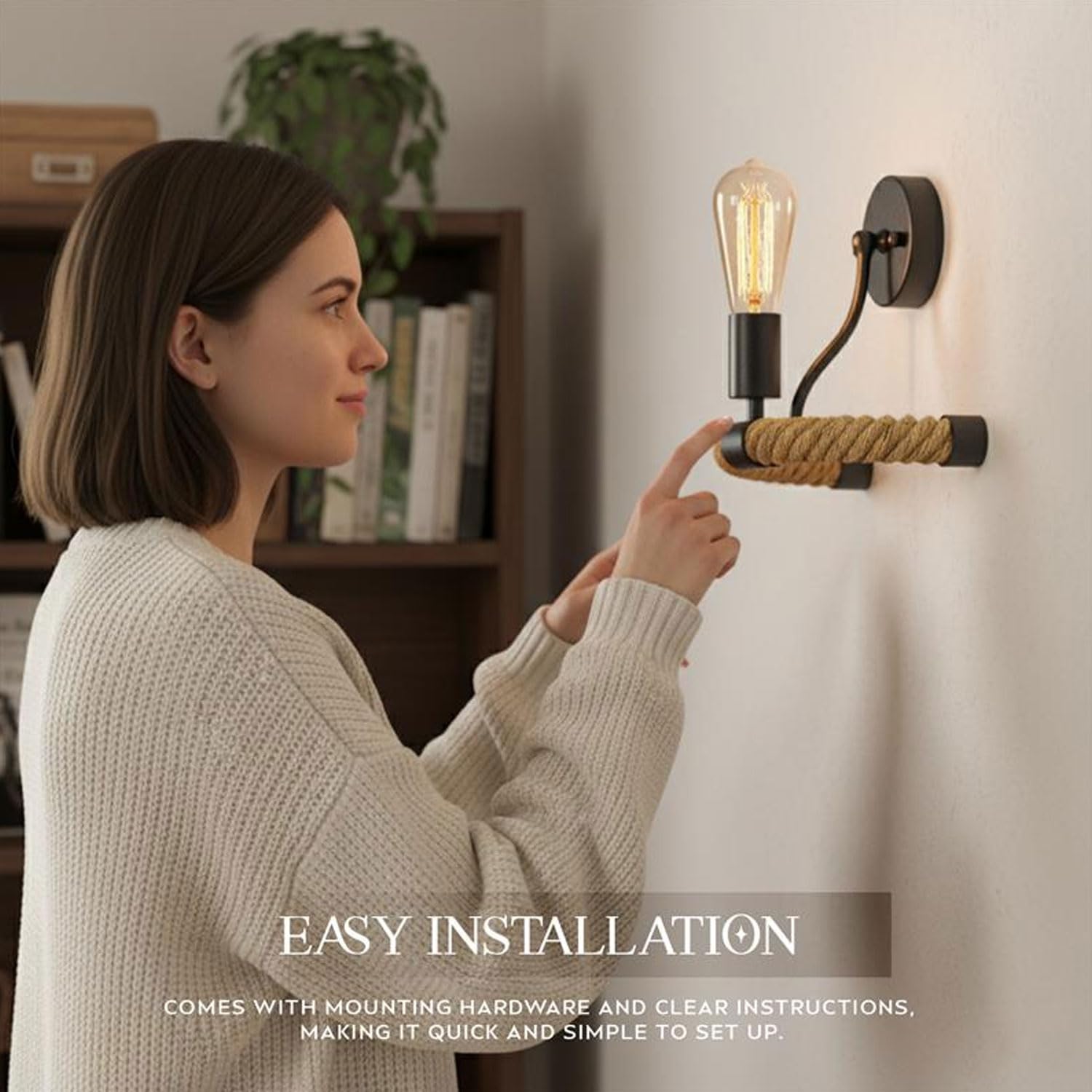 Retro Vintage Industrial Wall Lamp~6350-1