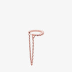 Sparkle Chain Drop Ear Cuff-5