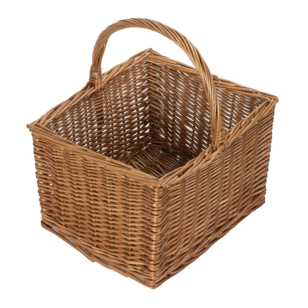 Deluxe Butchers Rectangular Shopping Basket-2