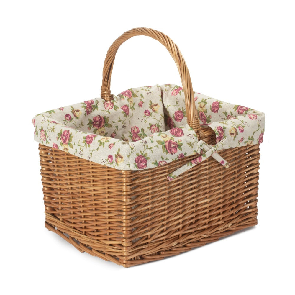Deluxe Butchers Rectangular Shopping Basket-0