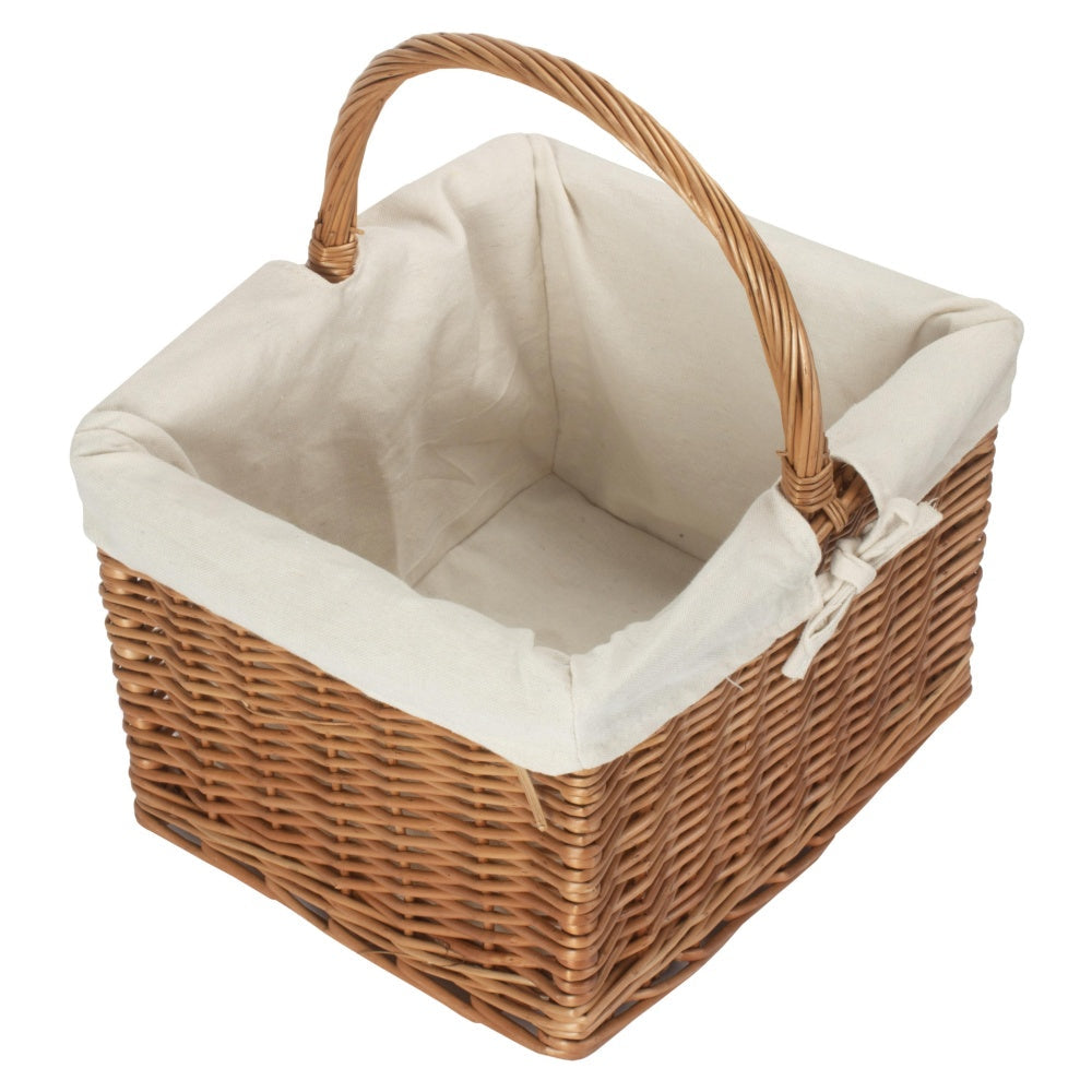 Deluxe Butchers Rectangular Shopping Basket-6