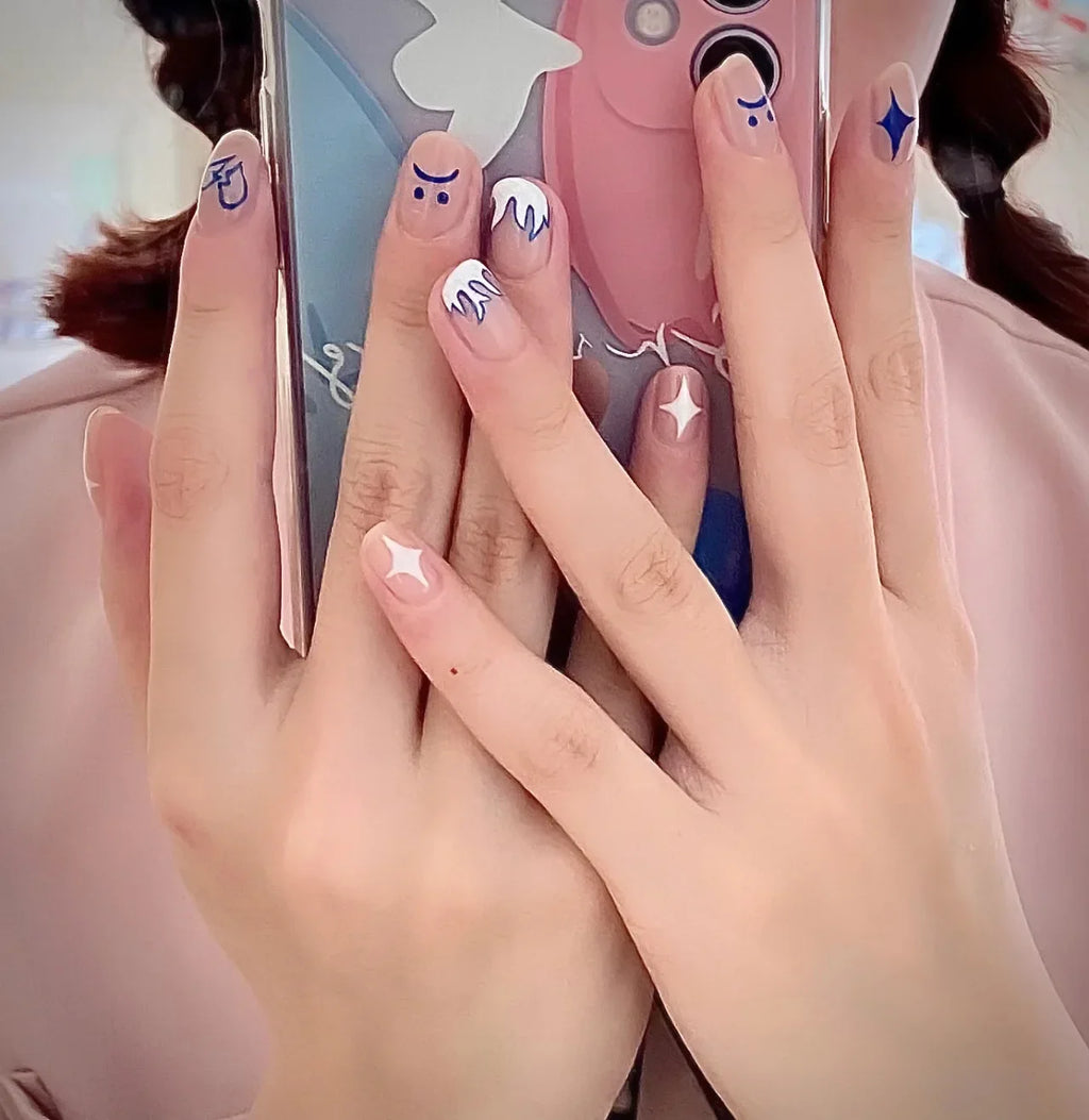 Long Ballet Press On Nails