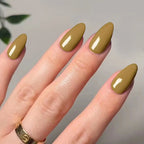 Glossy Long Pointed Press On Nails Set