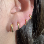 8mm Huggie Earrings