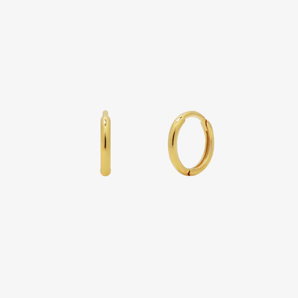 8mm Huggie Earrings