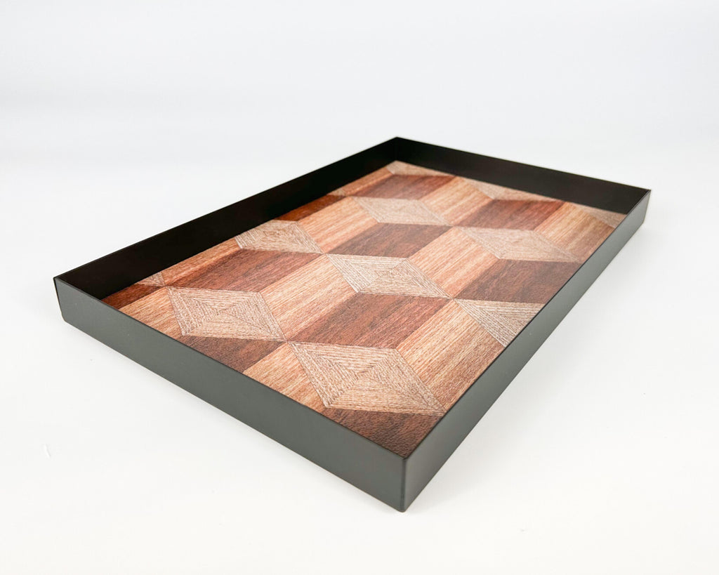 June Rectangle Iron Serving Tray-4