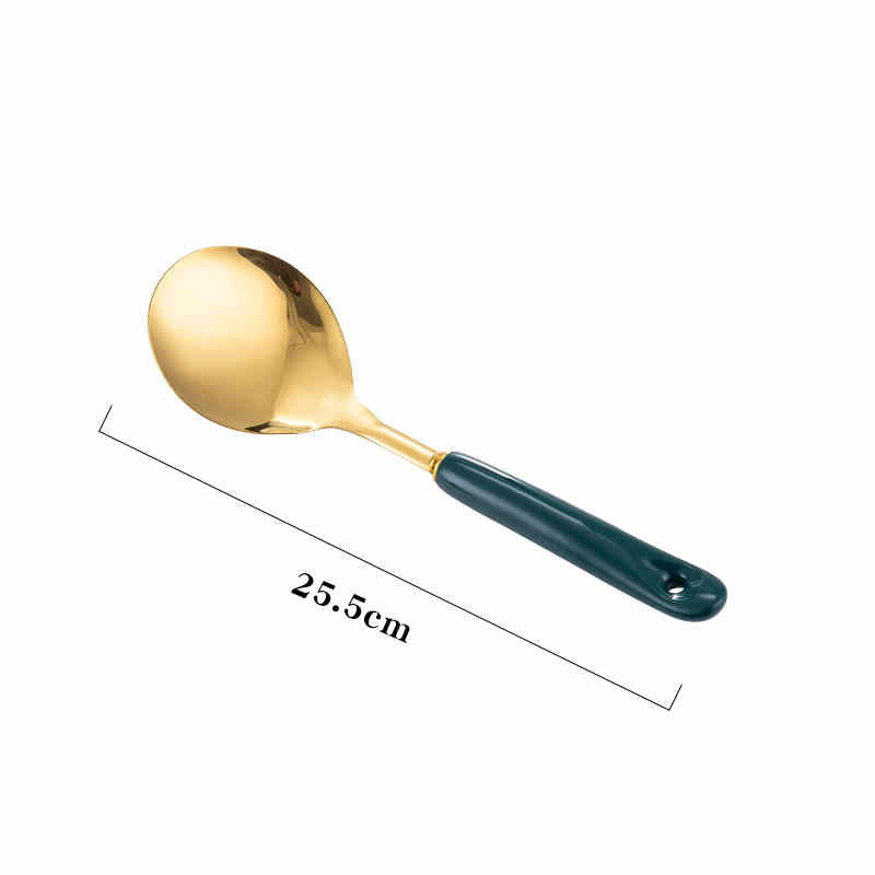 Nordic Stainless Steel Kitchen Utensils Set-8