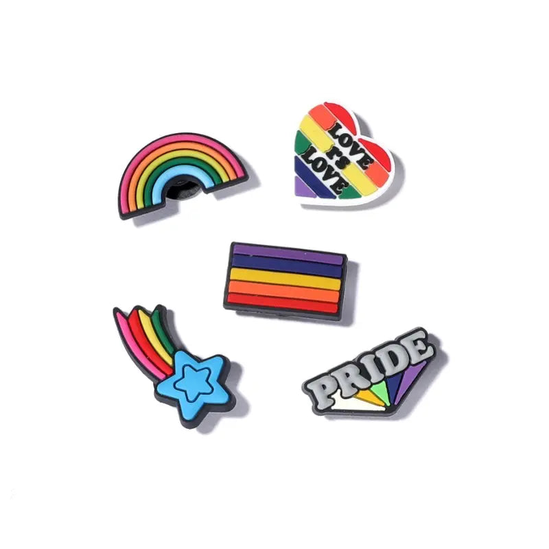 Pride Shoe Charms Set-0