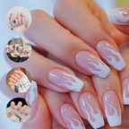 Long Ballet Press On Nails