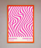 Bauhaus Pink Expedition Framed Wall Art