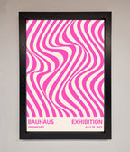 Bauhaus Pink Expedition Framed Wall Art