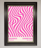 Bauhaus Pink Expedition Framed Wall Art