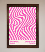 Bauhaus Pink Expedition Framed Wall Art