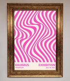 Bauhaus Pink Expedition Framed Wall Art