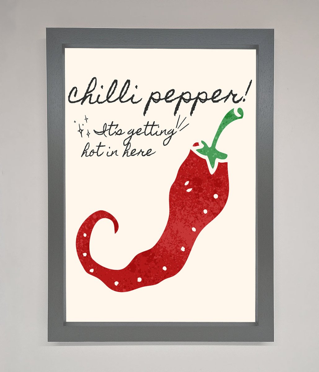 Chilli Pepper Framed Print