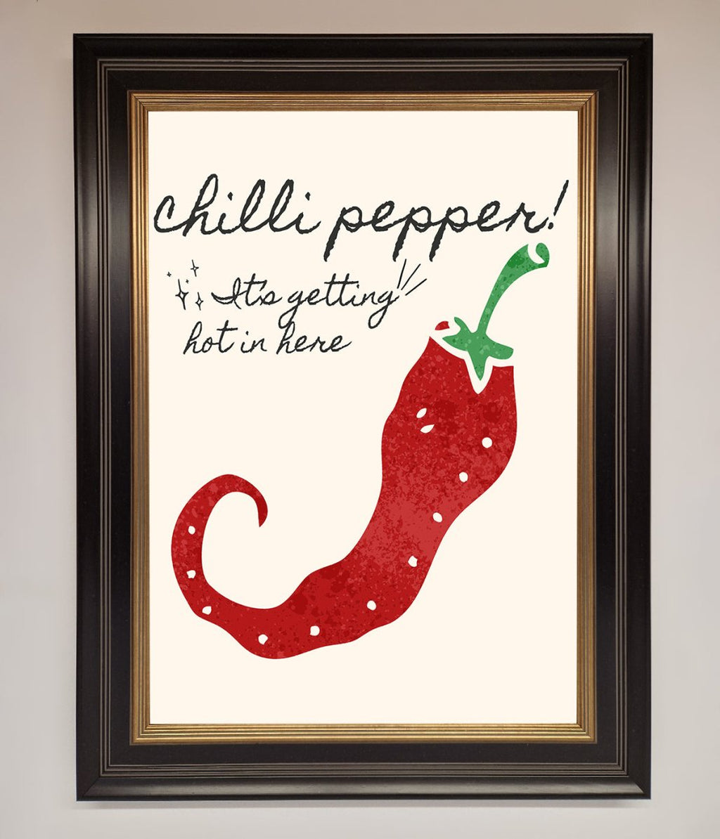 Chilli Pepper Framed Print