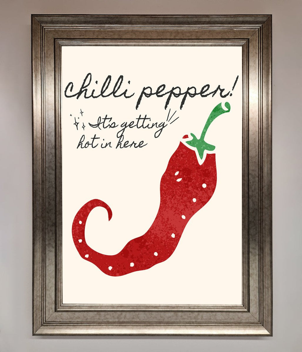 Chilli Pepper Framed Print