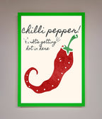 Chilli Pepper Framed Print