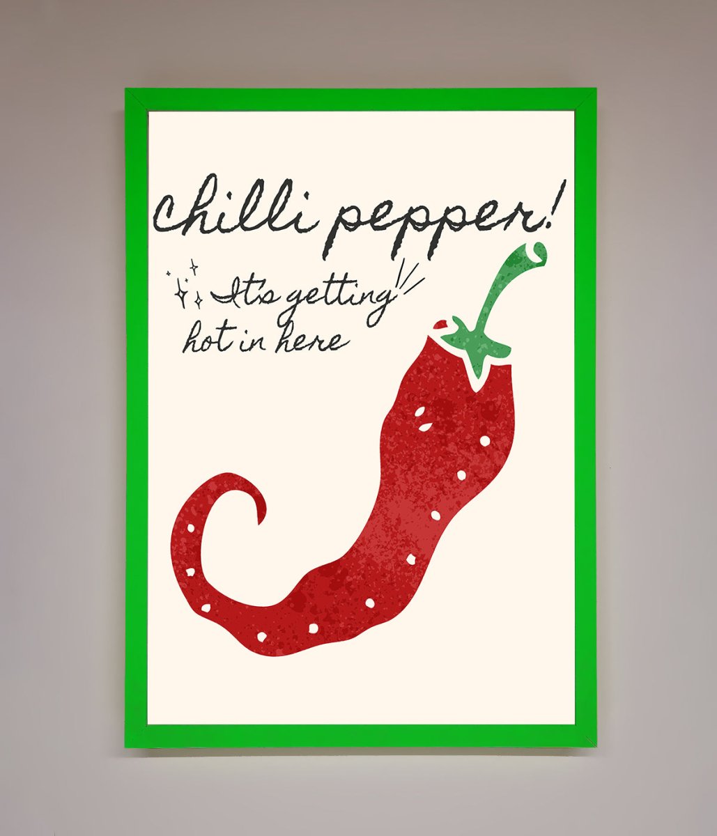 Chilli Pepper Framed Print