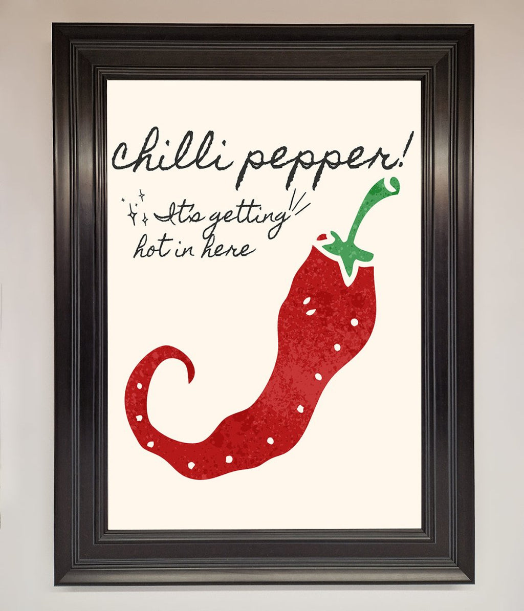 Chilli Pepper Framed Print