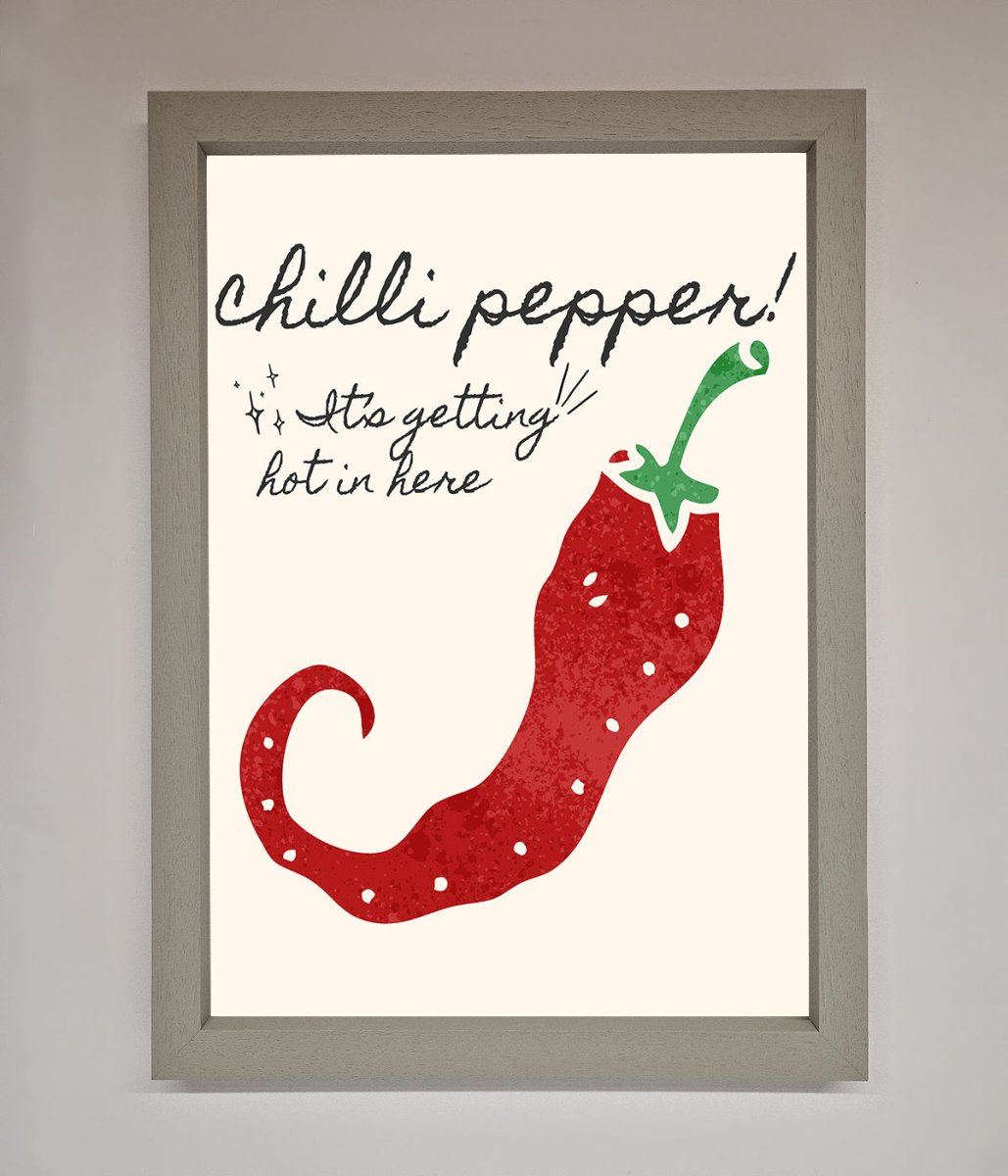 Chilli Pepper Framed Print