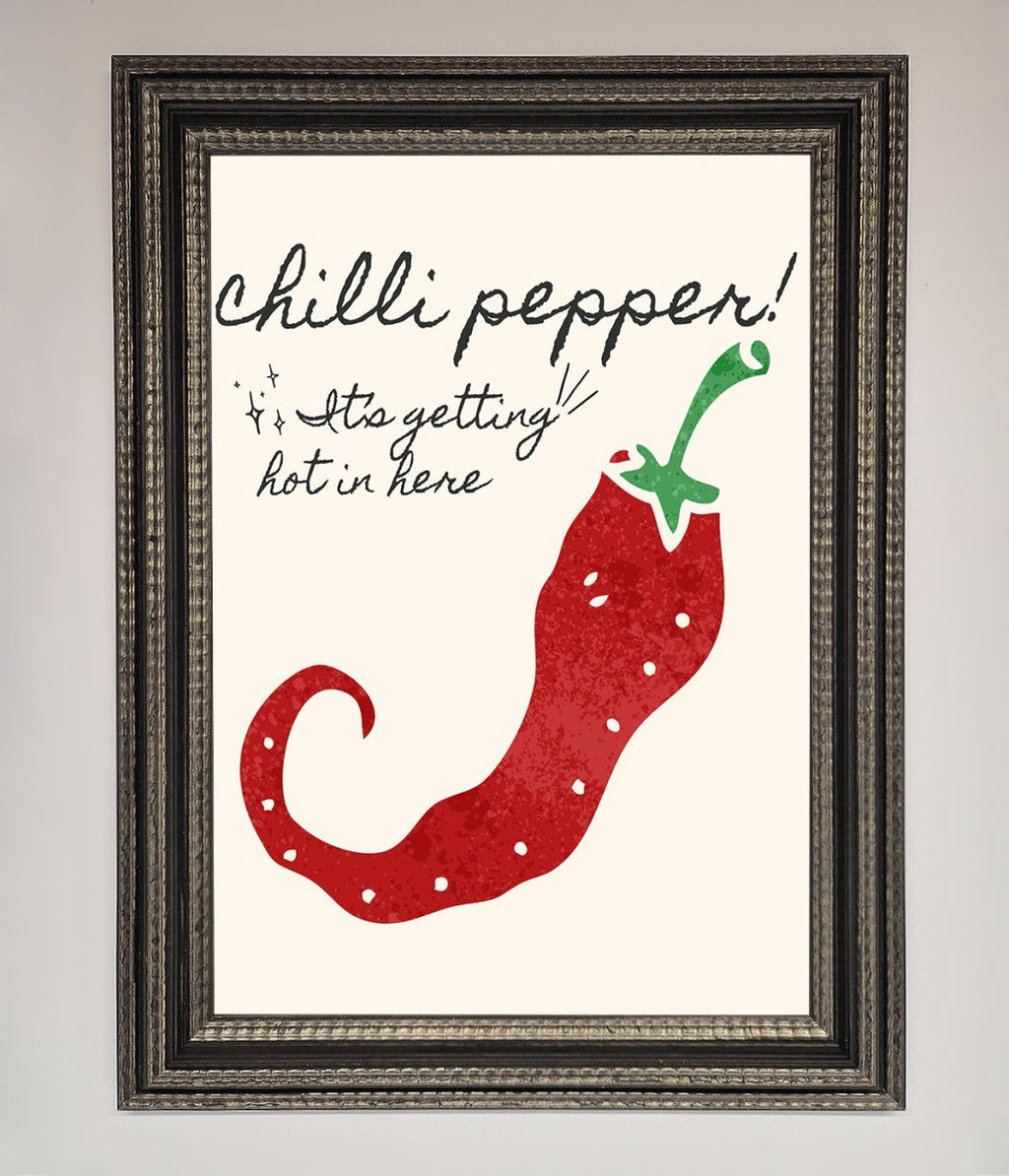 Chilli Pepper Framed Print