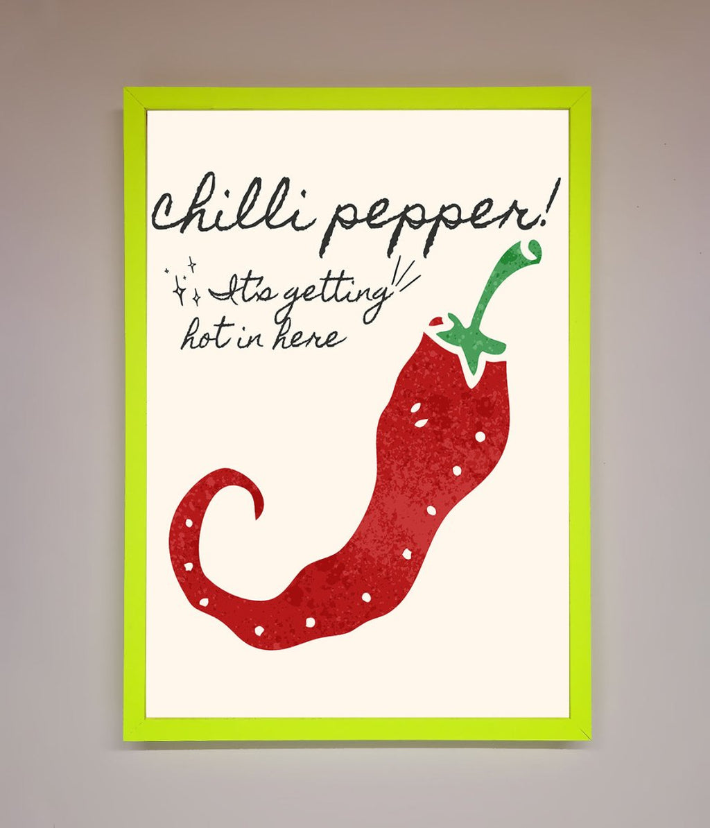 Chilli Pepper Framed Print