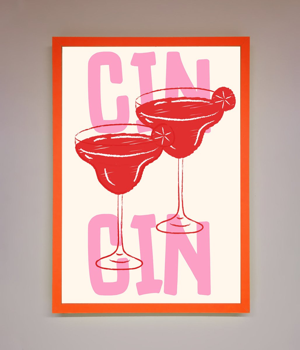 Cin Cin Framed Print
