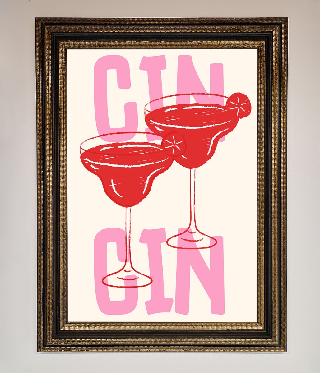 Cin Cin Framed Print