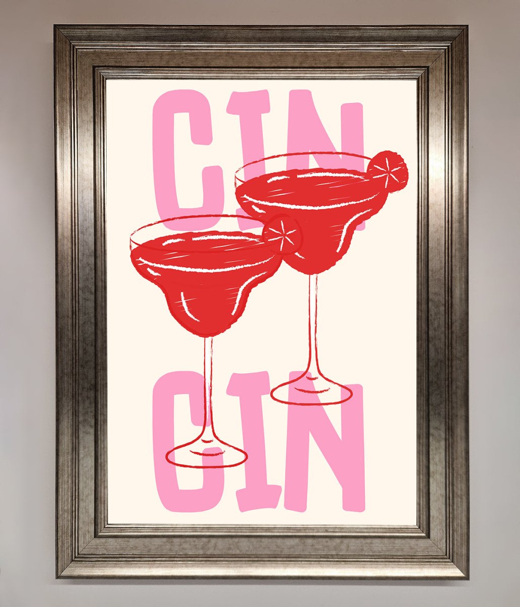 Cin Cin Framed Print
