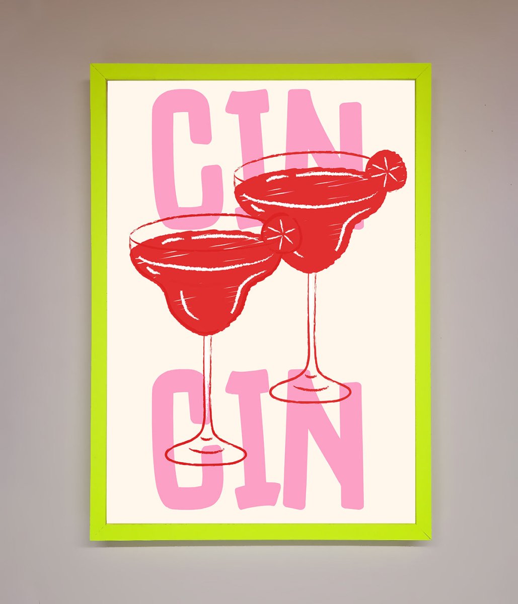 Cin Cin Framed Print
