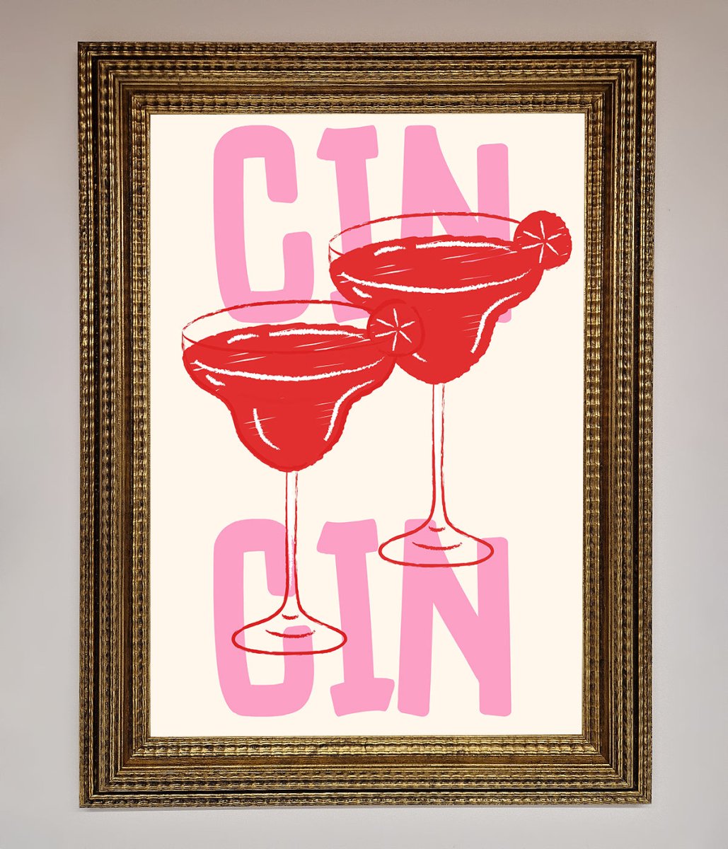 Cin Cin Framed Print