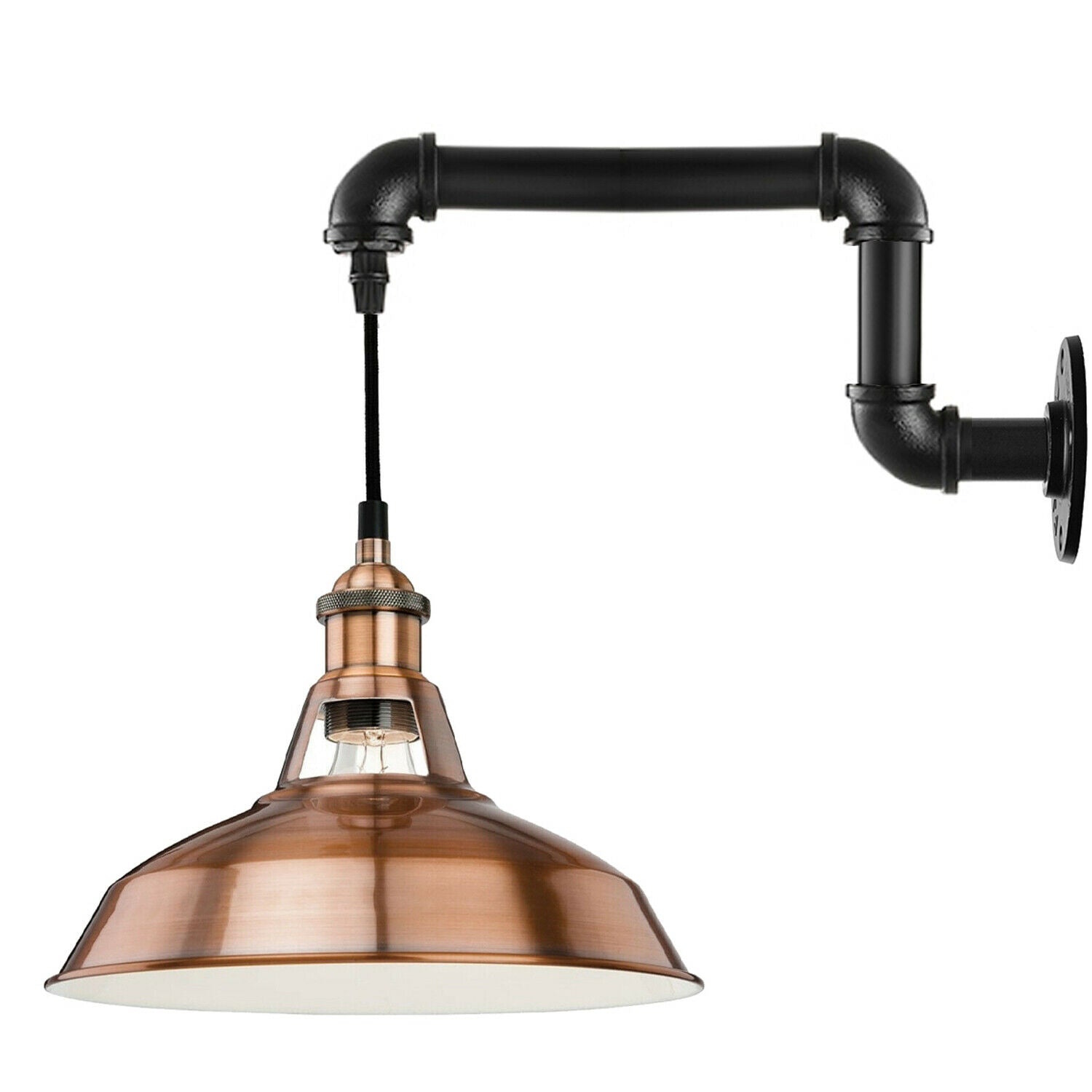 Industrial Vintage Retro Rustic Sconce Wall Light hanging sconces Lamp Fitting Fixture~3408-4