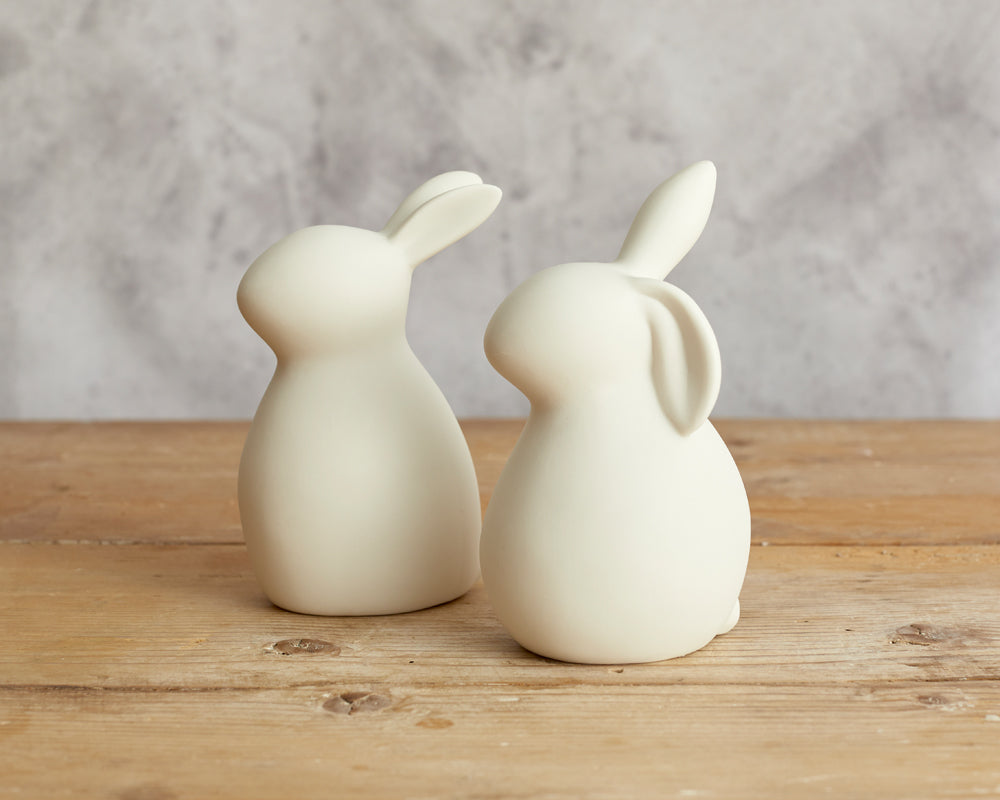 Arley Easter White Bunnies Set-1