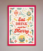Be Merry Framed Poster