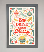Be Merry Framed Poster