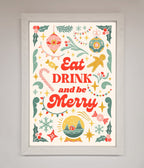 Be Merry Framed Poster