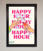 Happy Hour Framed Poster