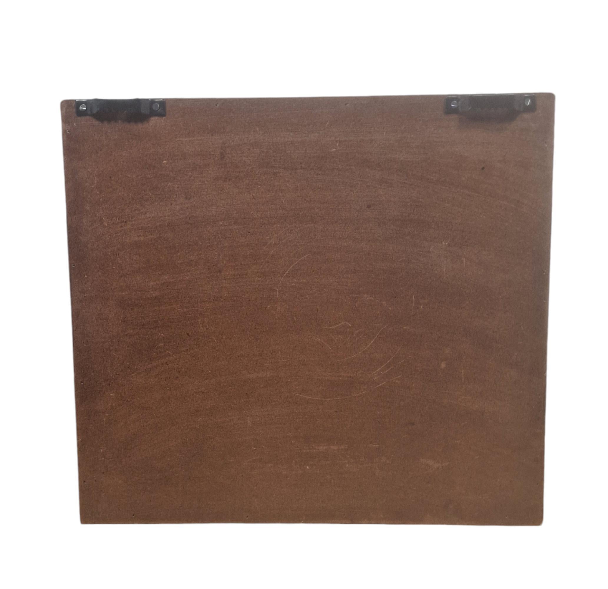 12 Drawer Solid Mango Wood Trinket Chest/Draw With Ceramic Knob Handles-3