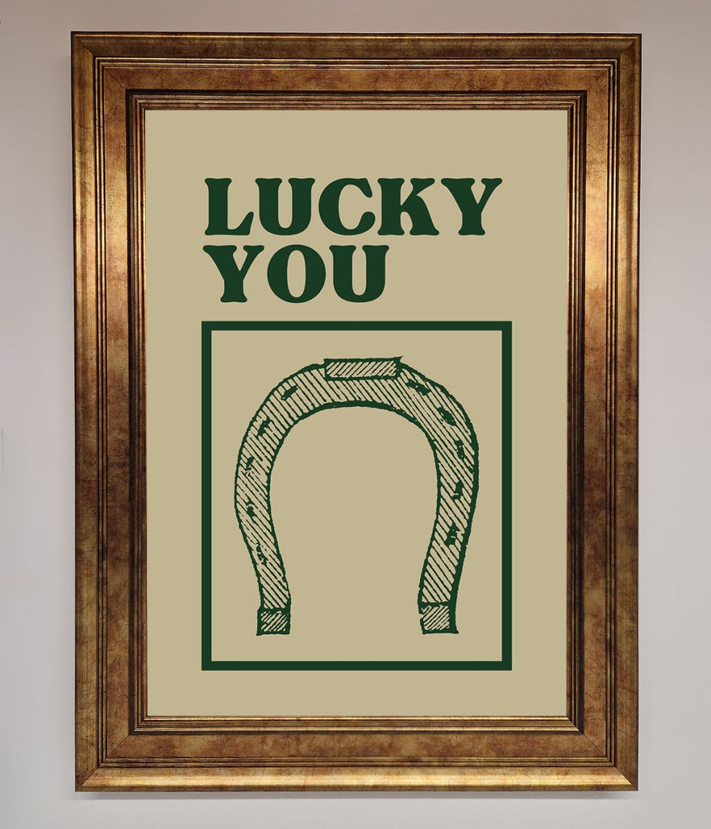 Lucky You Framed Wall Art