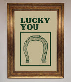 Lucky You Framed Wall Art