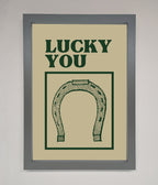 Lucky You Framed Wall Art
