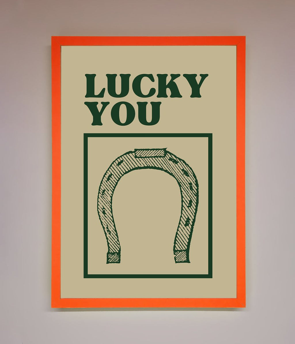 Lucky You Framed Wall Art