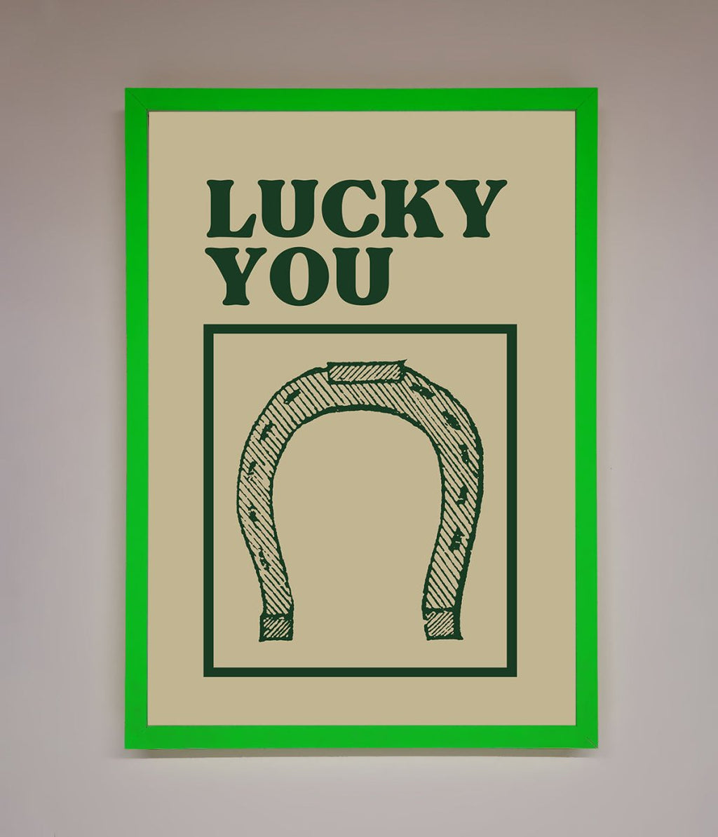 Lucky You Framed Wall Art