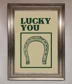 Lucky You Framed Wall Art